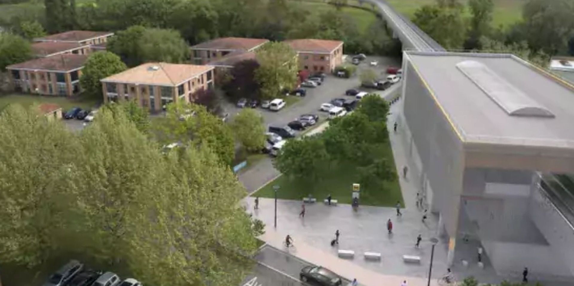 Secteur Europe et Station Parc Technologique du canal