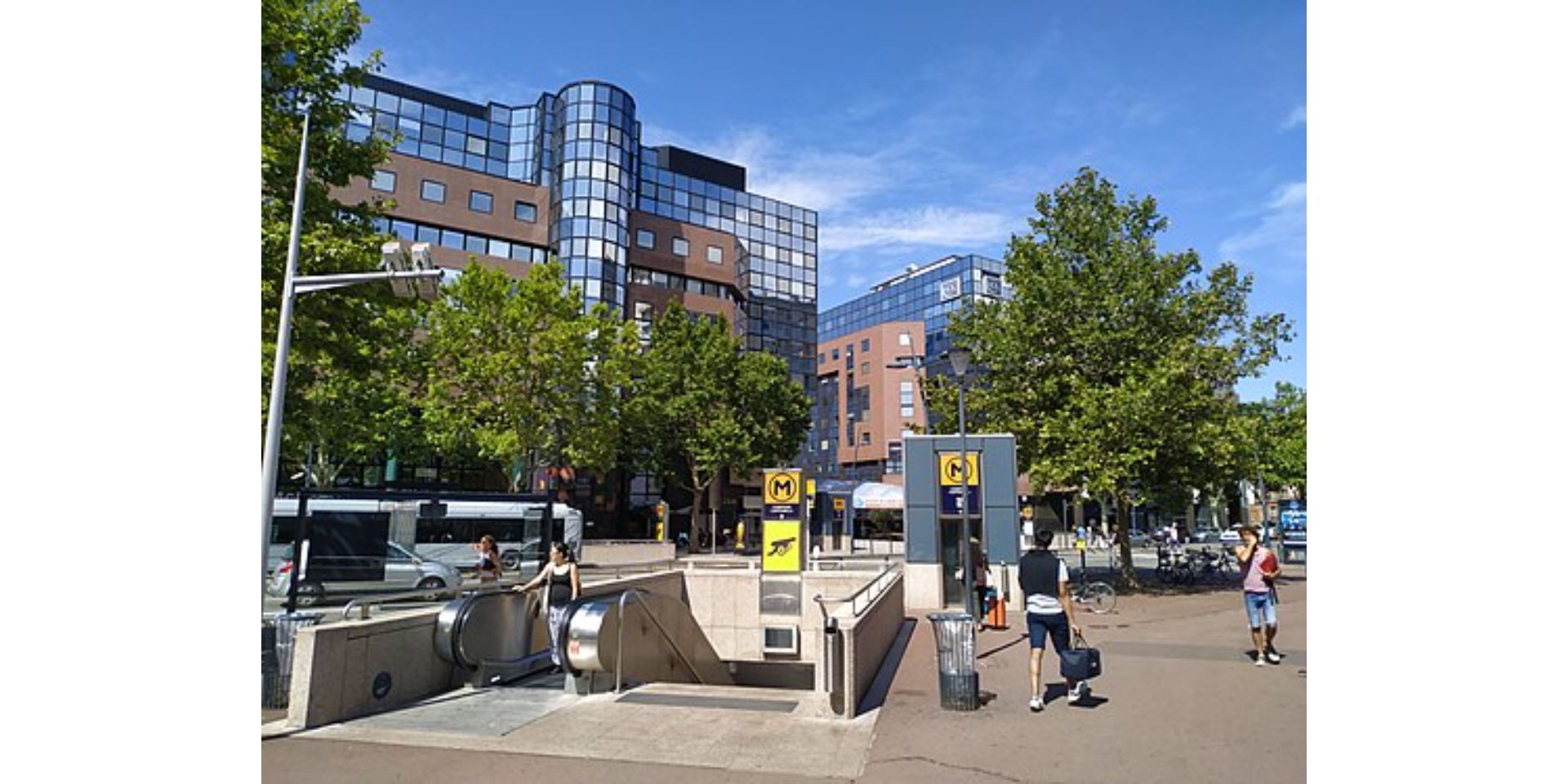 Métro Compans Caffarelli : Remplacement des escaliers mécaniques