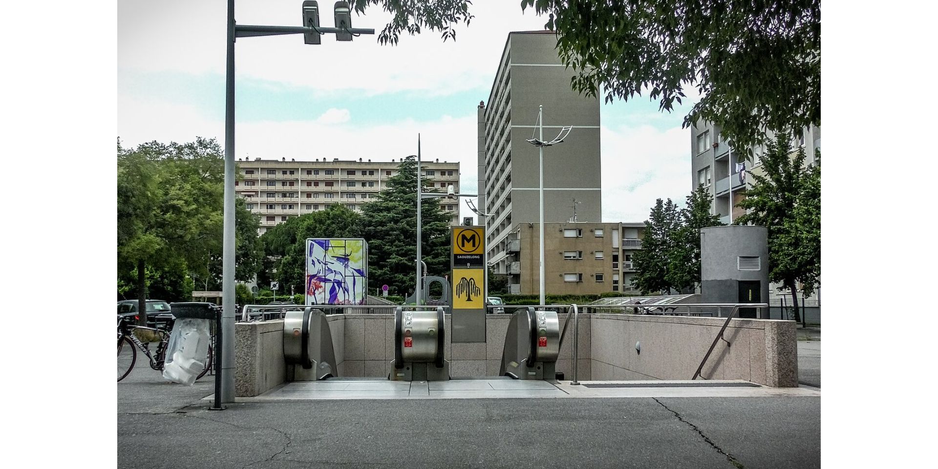 Saouzelong : Remplacement des escaliers mécaniques