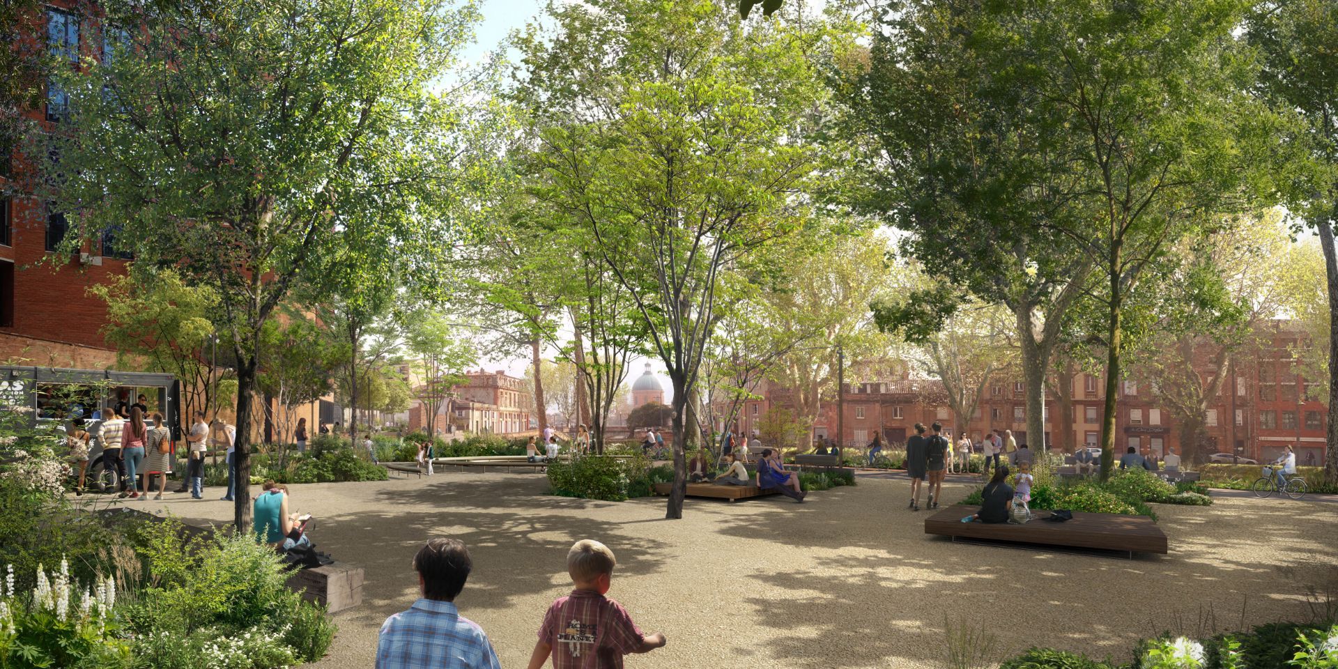 Aménagement du Parvis Brienne Saint-Pierre